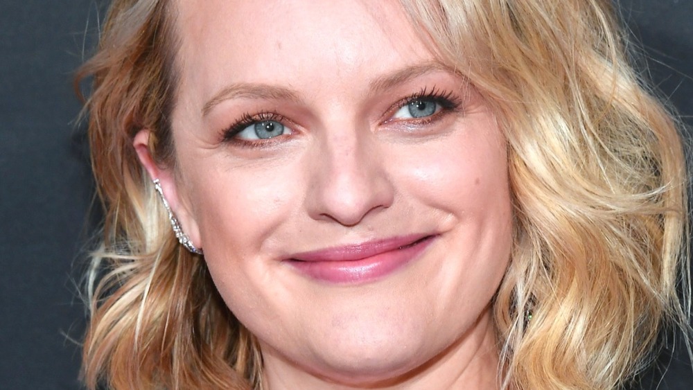 Elisabeth Moss posing