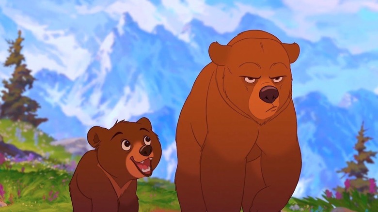 Brother Bear two bears walking