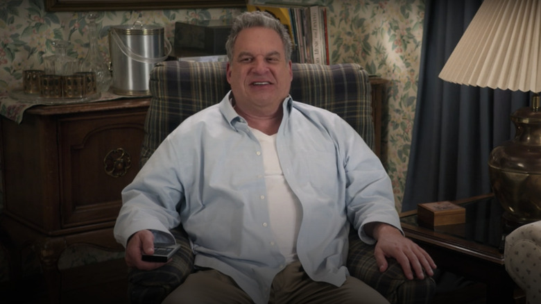 Murray Goldberg sits with chair remote