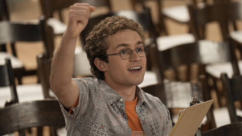 Adam Goldberg is enthusiastic on The Goldbergs