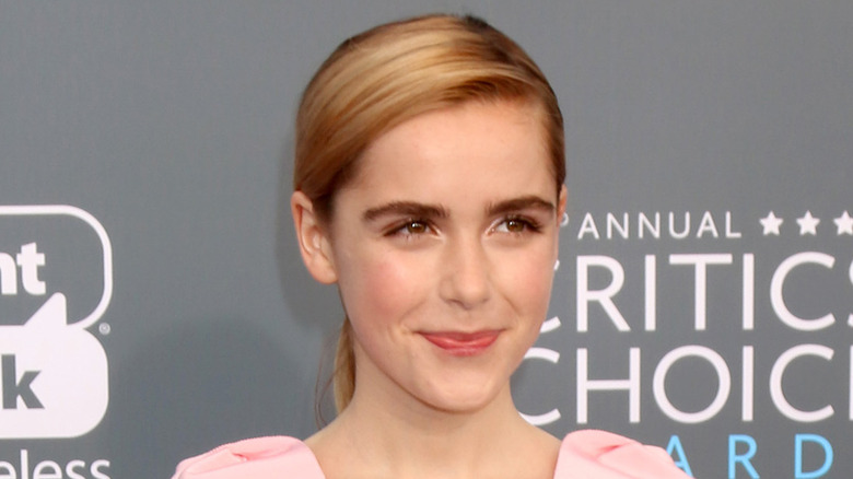 Kiernan Shipka ponytail