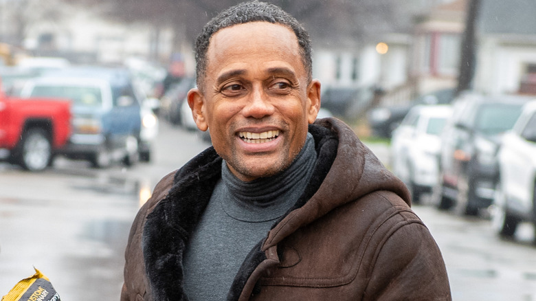 Hill Harper smiling