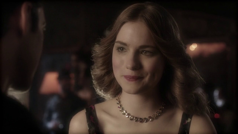 Willa Fitzgerald smirking