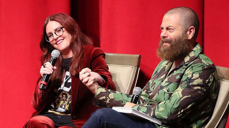 Megan Mullally and Nick Offerman Q&A