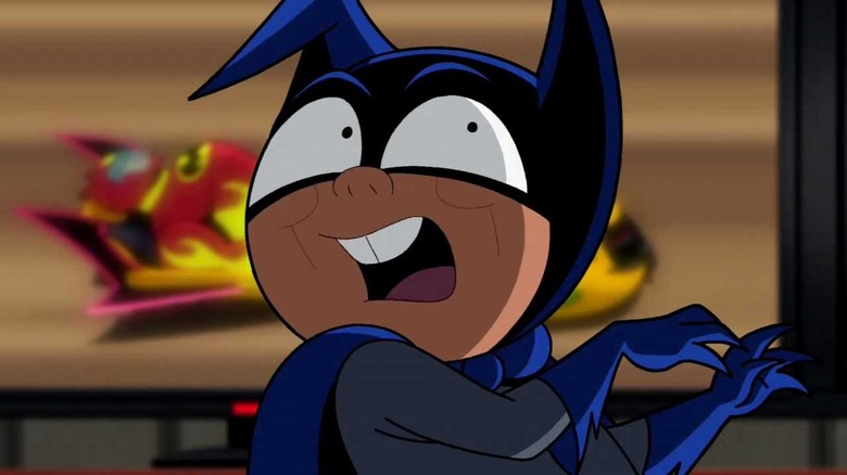 Bat-Mite freaks out