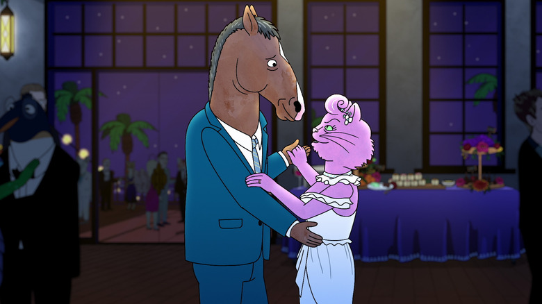 Bojack and Princess Carolyn dancing