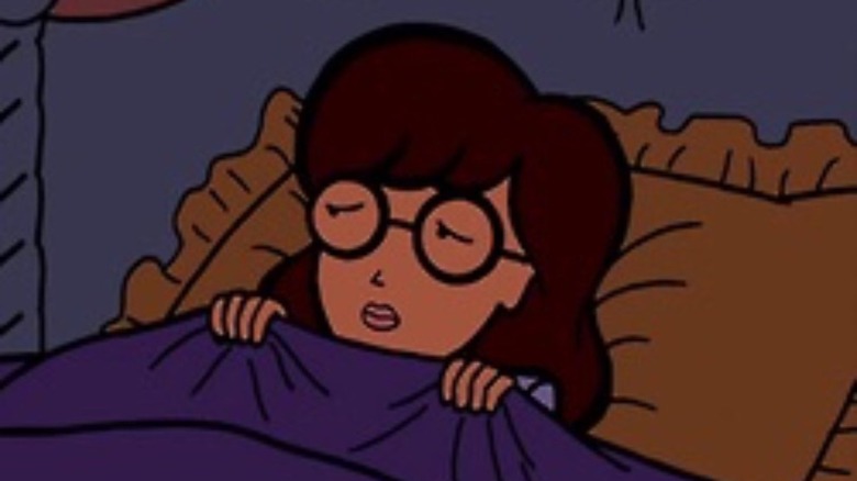 Little Daria in bed