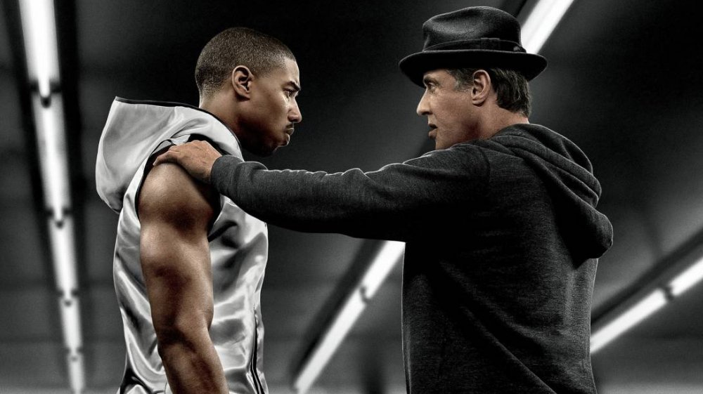 Michael B. Jordan and Sylvester Stallone in Creed