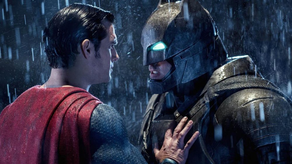 Henry Cavill and Ben Affleck in Batman v Superman: Dawn of Justice