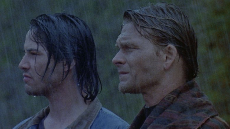 Keanu Reeves and Patrick Swayze in Point Break