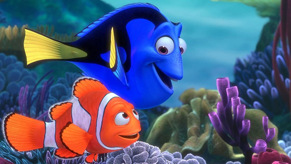 Marlin and Dory in Finding Nemo