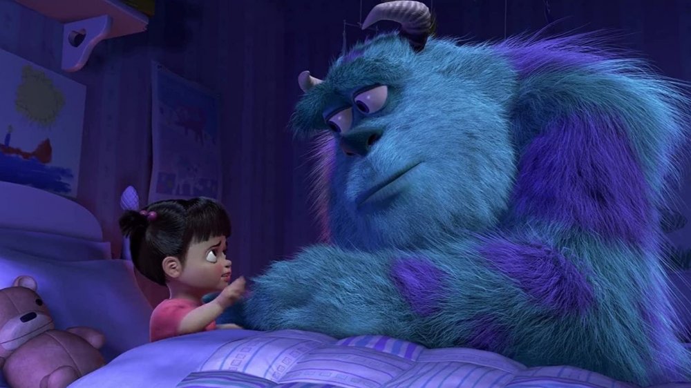 In Monsters Inc. (2001), during the door chase scene, Sully and