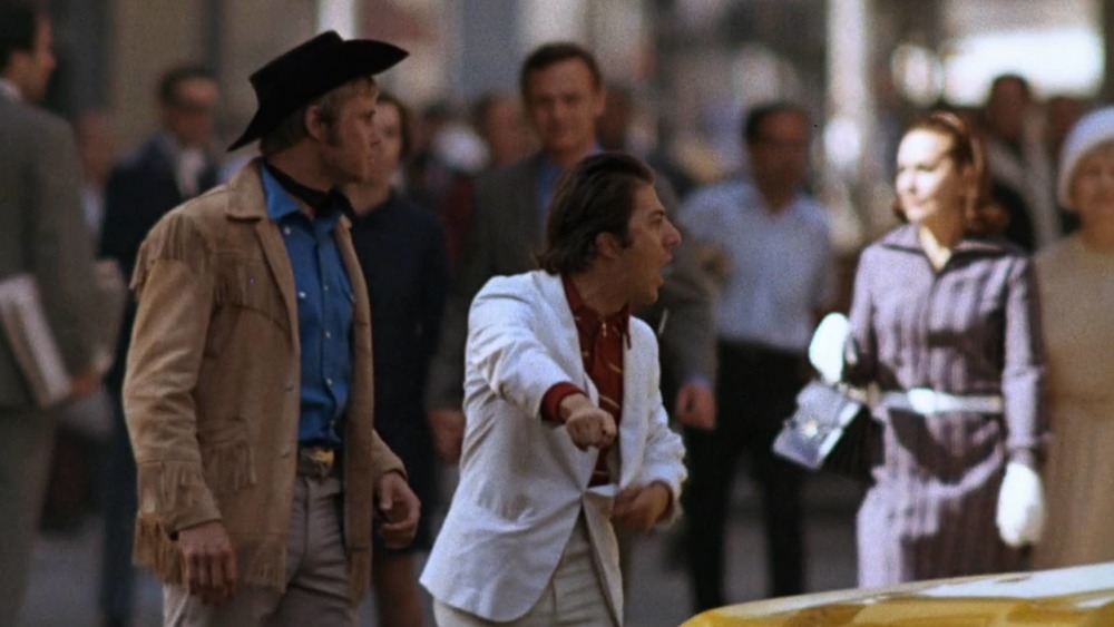 Jon Voight and Dustin Hoffman in Midnight Cowboy