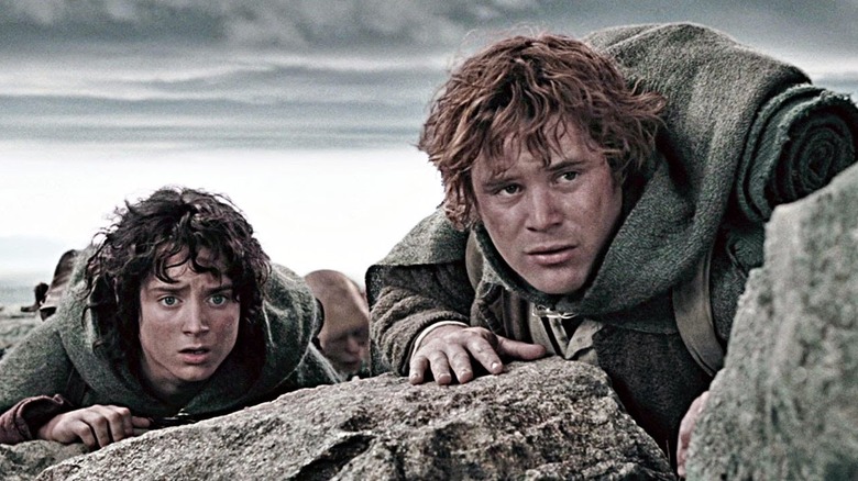 Frodo Baggins and Sam Gamgee on the way to Mordor