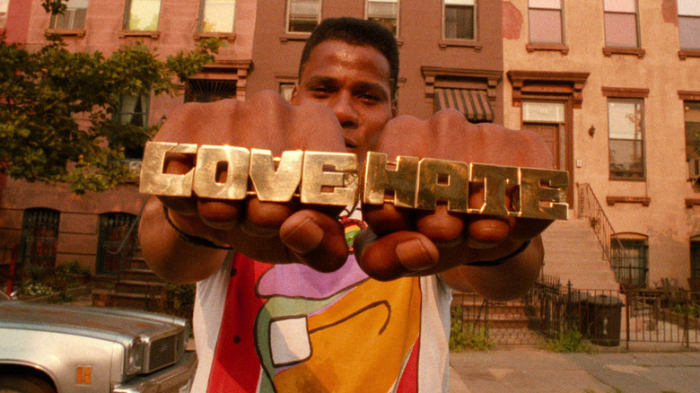 Radio Raheem's "Love Hate" brass knuckles