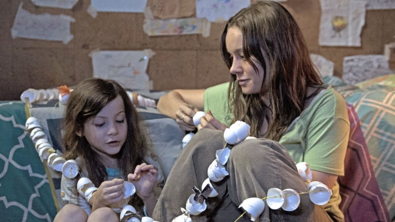 Jacob Tremblay and Brie Larson in Room