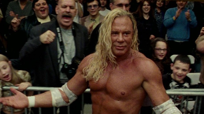 Mickey Rourke in The Wrestler