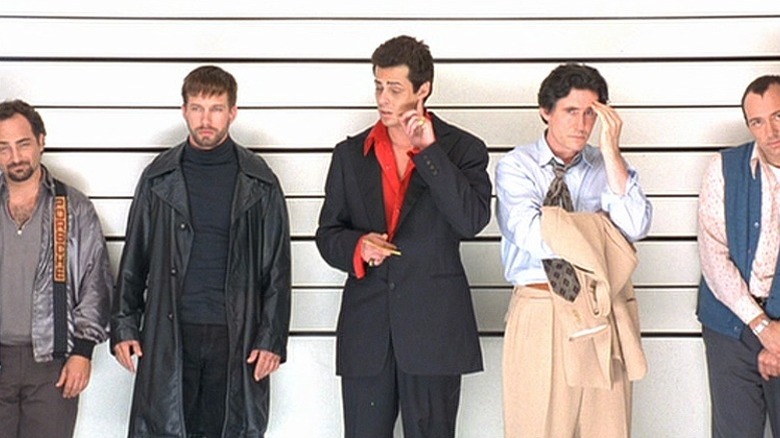 The Usual Suspects police lineup