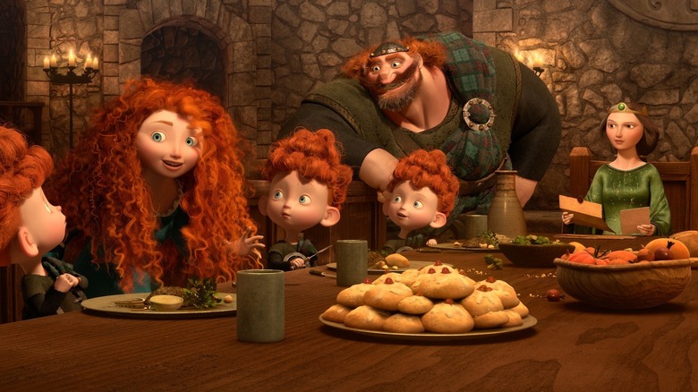 Princess Merida and her family