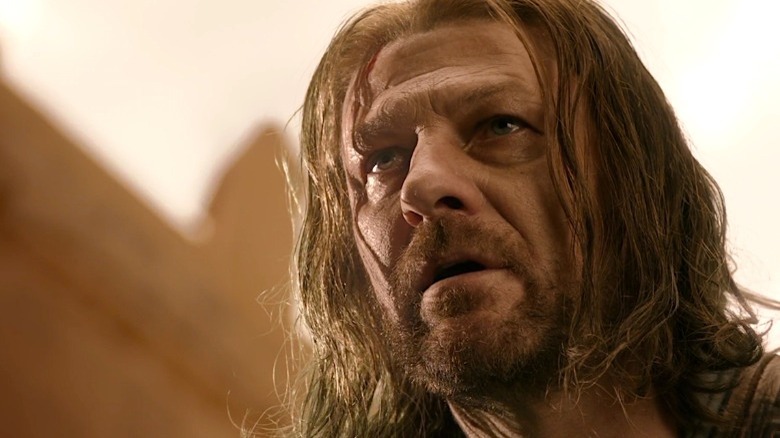 Ned Stark ready to be executed