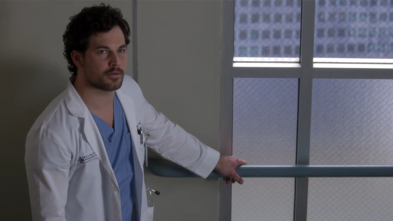 Deluca looks annoyed