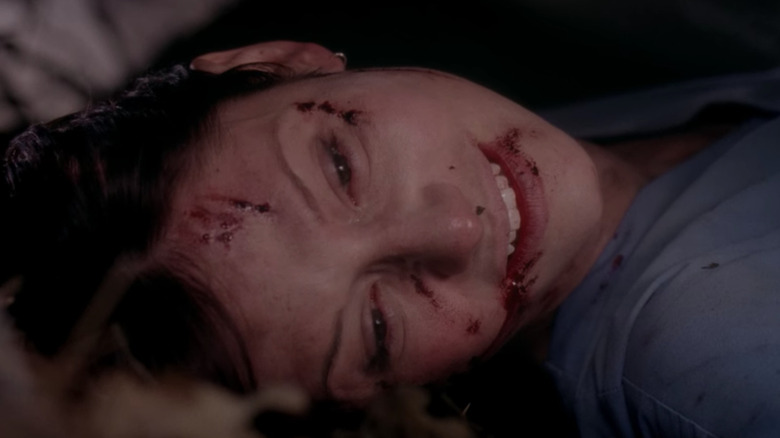 Chyler Leigh in plane crash greys anatomy 