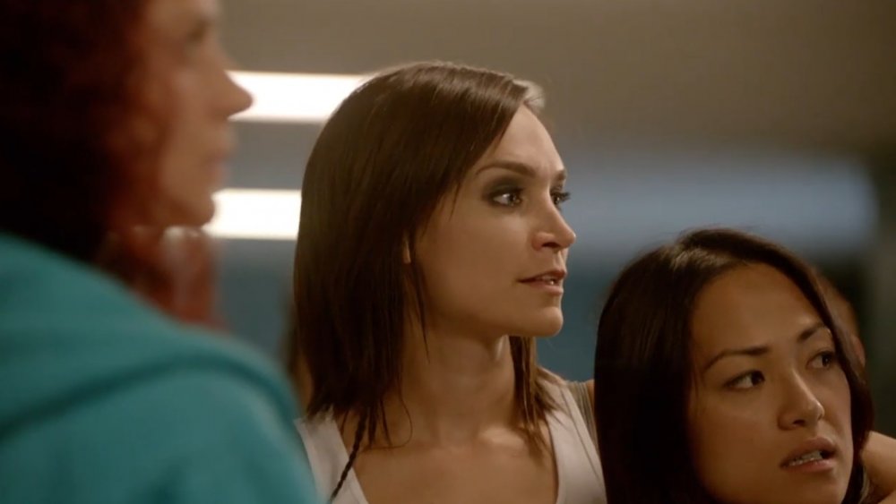 Franky (Nicole da Silva) causes trouble on Wentworth