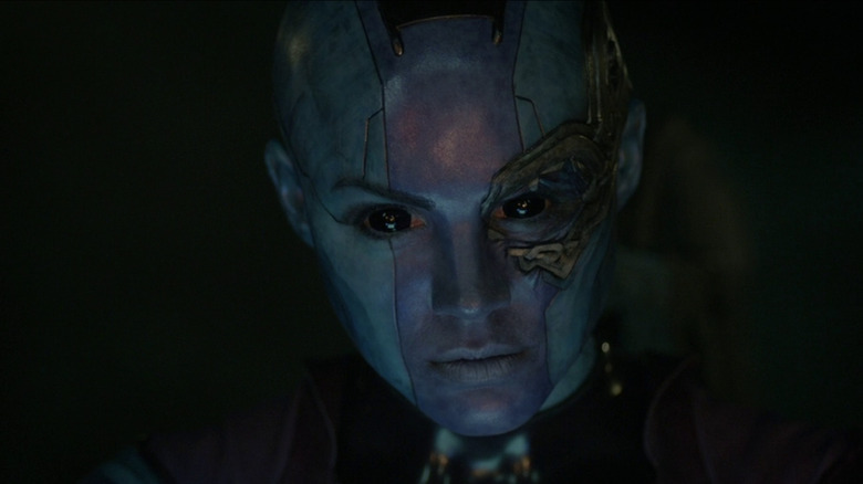 Nebula stares ahead