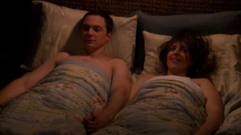 Sheldon and Amy finally consummate their relationship