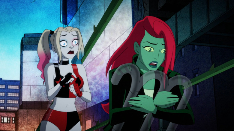 A more dramatic moment between Ivy and Harley