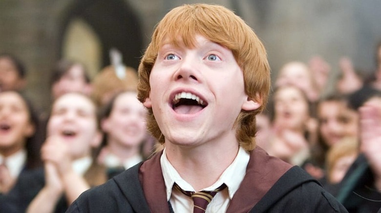 Rupert Grint Ron Weasley clapping