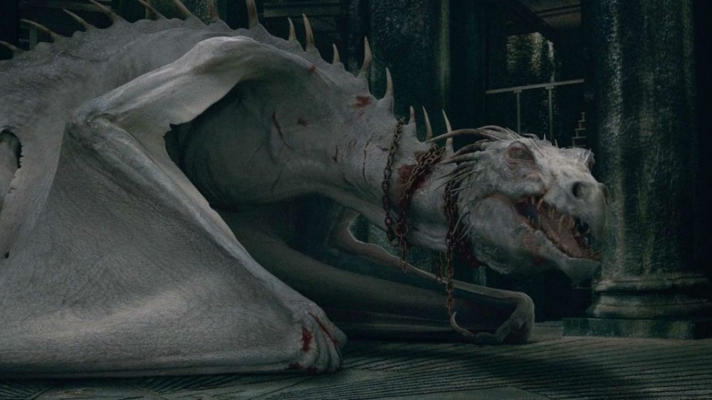 Chained Gringotts dragon