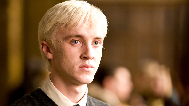 Draco at school Harry Potter