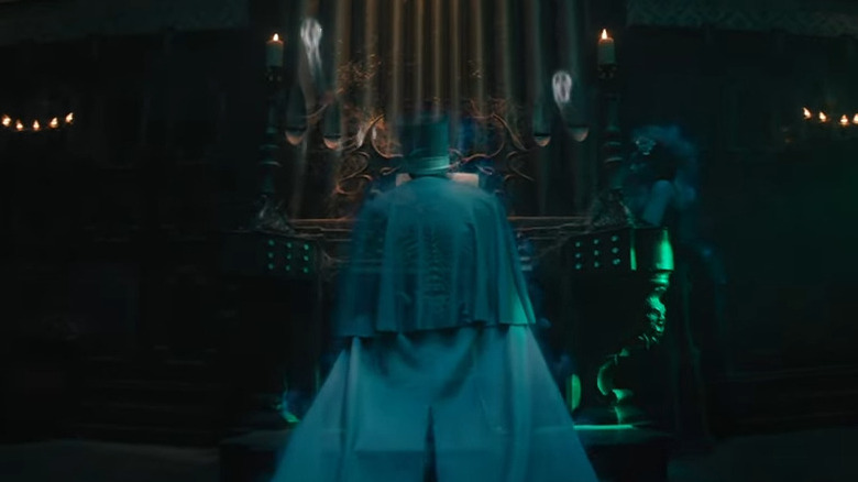 Ghost playing organ