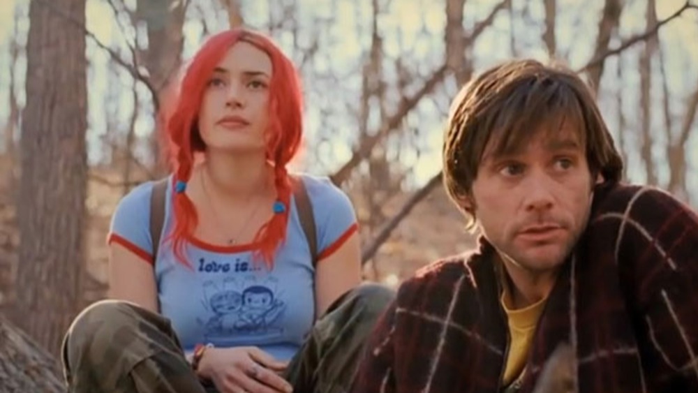 Kate Winslet as Clementine and Jim Carrey as Joel in Eternal Sunshine of the Spotless Mind