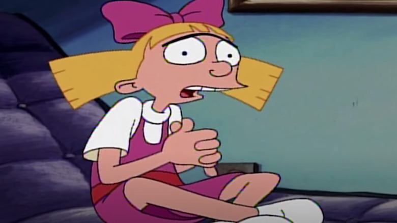 helga in chair hey arnold nickelodeon 