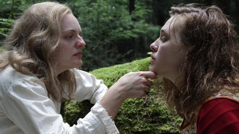 Elisabeth Moss and Odessa Young in "Shirley"