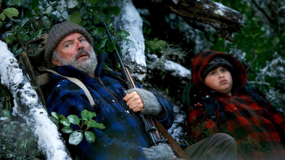 Sam Neill and Julian Dennison in Hunt for the Wilderpeople