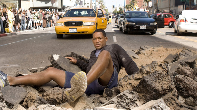 Will Smith shatters street