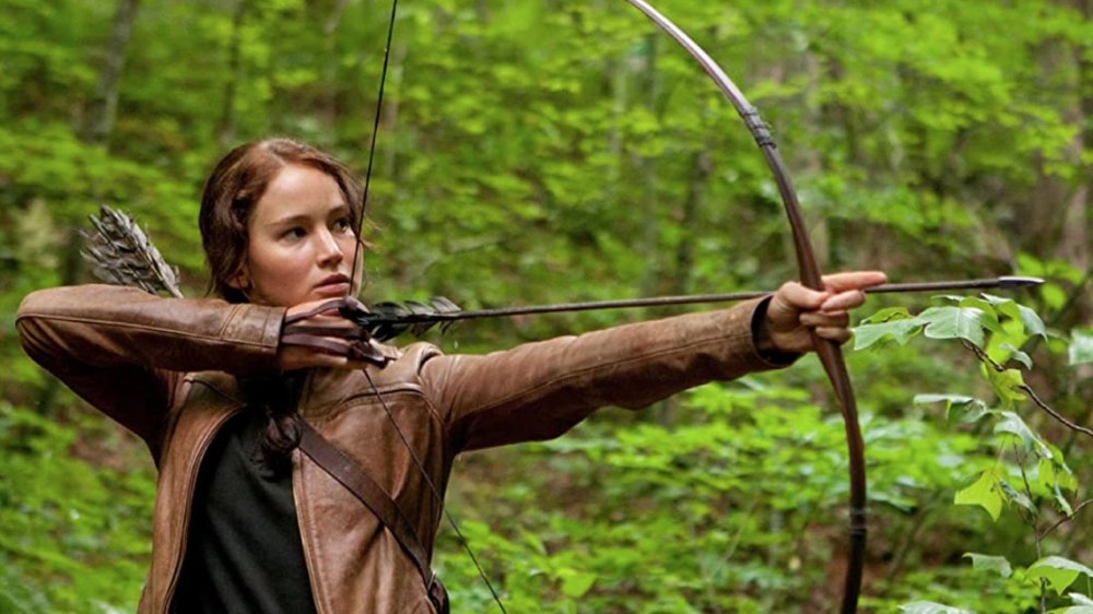 Jennifer Lawrence in The Hunger Games