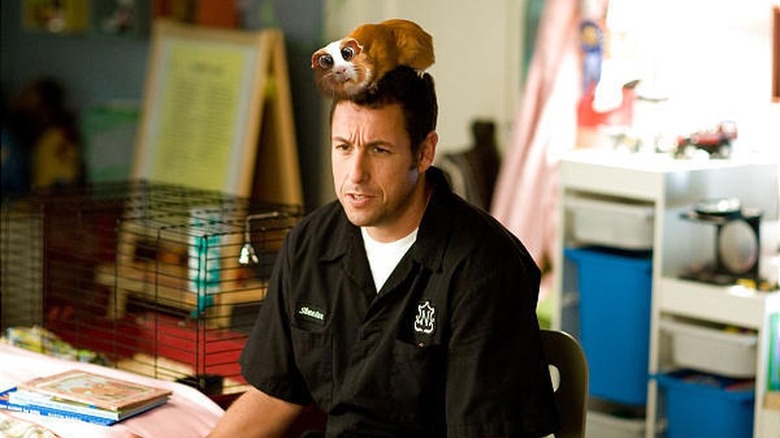 Adam Sandler and friend