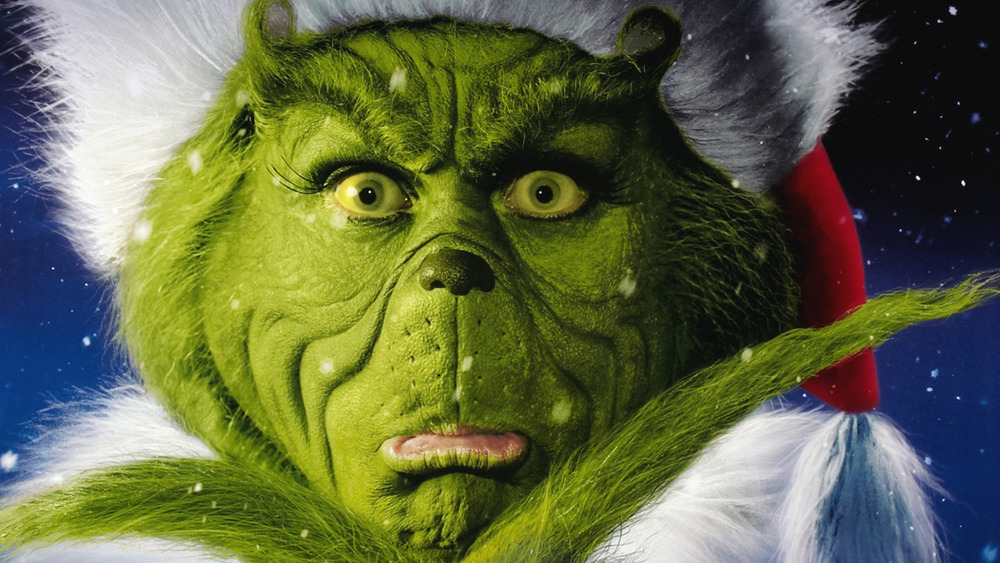 The Grinch (Jim Carrey) in How the Grinch Stole Christmas