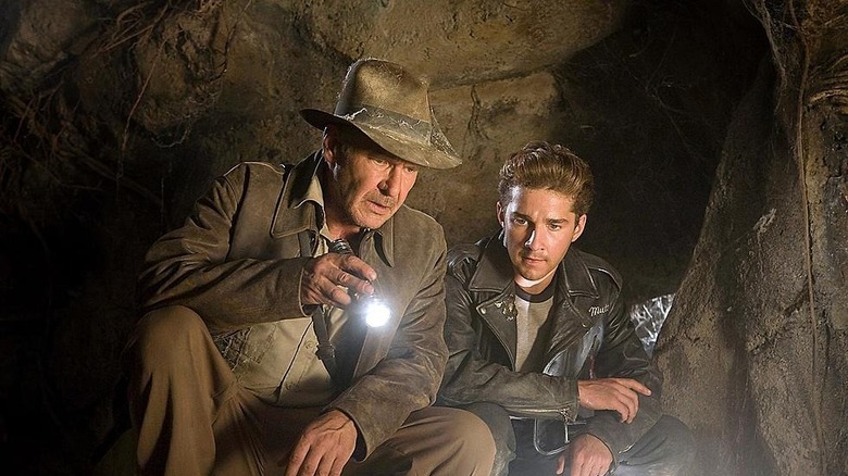 Harrison Ford and Shia LaBeouf in Indiana Jones and the Kingdom of the Crystal Skull