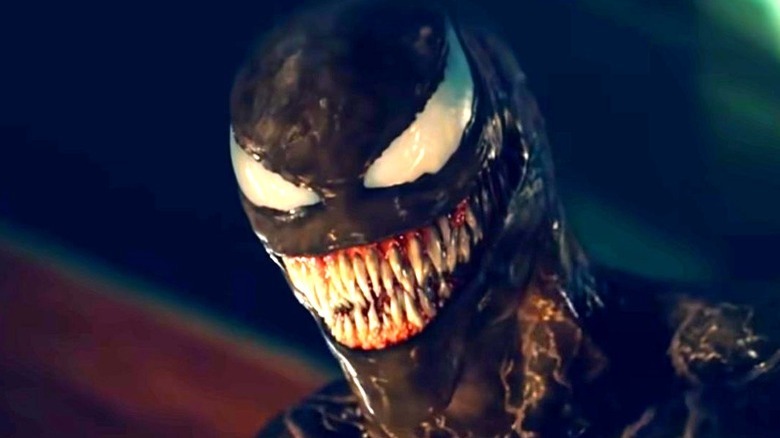 Venom smiling creepy