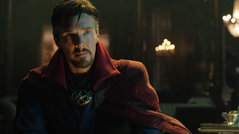 Dr. Strange looking concerned