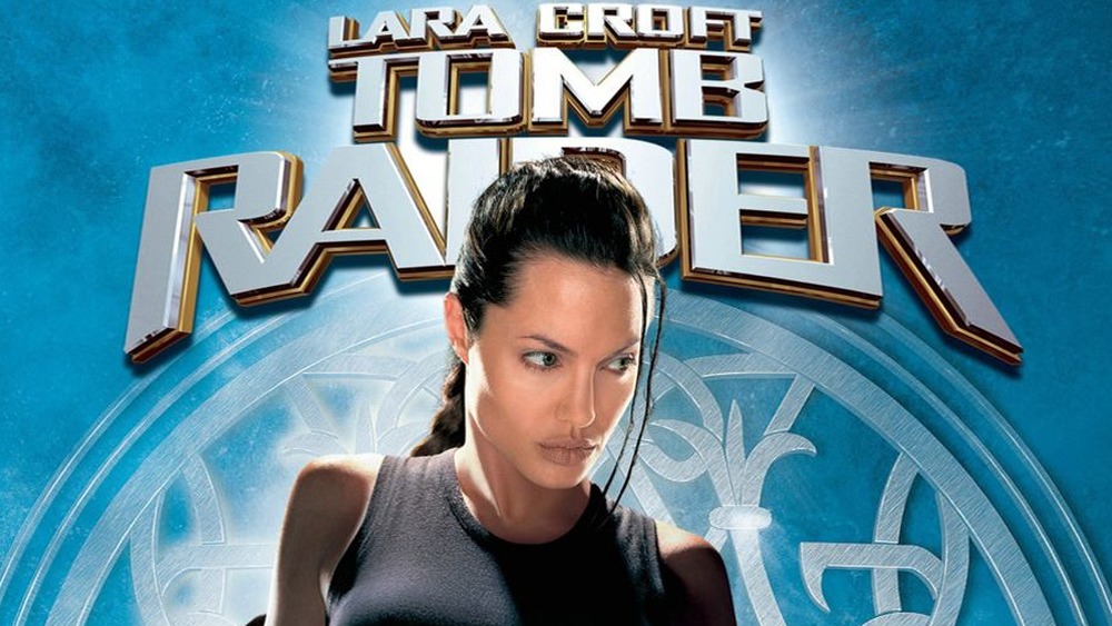 Lara Croft (Angelina Jolie) in Lara Croft: Tomb Raider