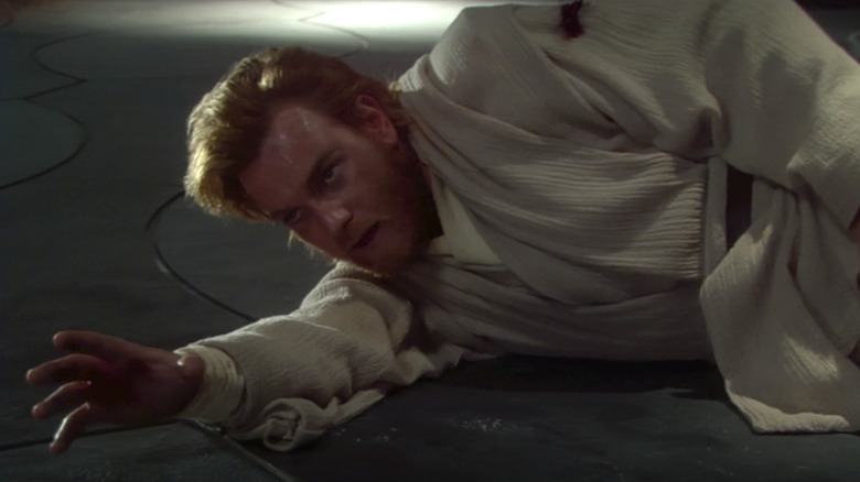 Obi-Wan uses the Force