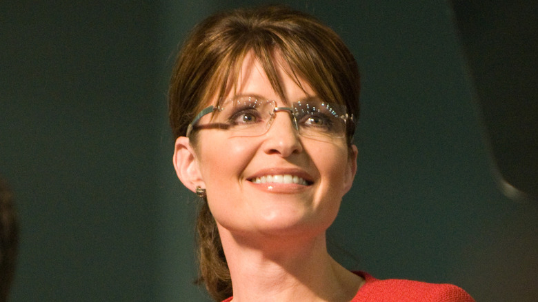 Sarah Palin smiling