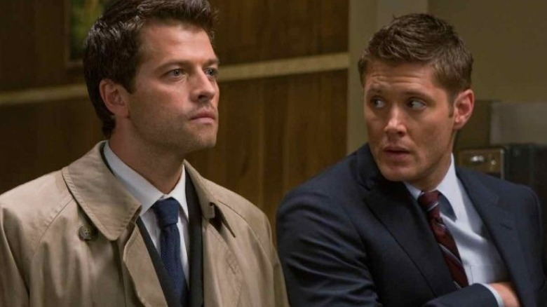 Castiel and Dean confused