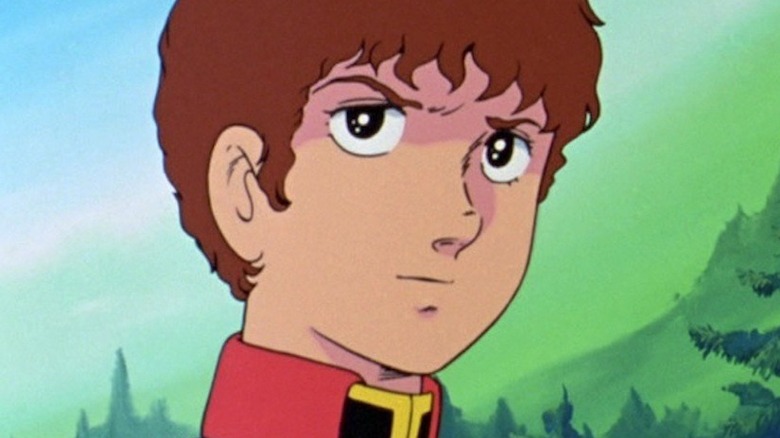 Amuro Ray looking stoic